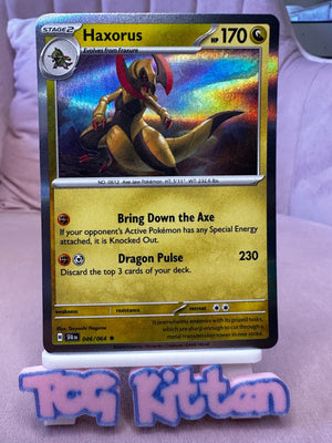 Haxorus 046/064 Holo Rare Shrouded Fable SFA EN Pokemon Card M/NM TCGKITTEN