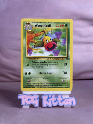 Weepinbell - 48/64 - Uncommon - Jungle Set - Pokemon Card - LP/MP - TCGKITTEN