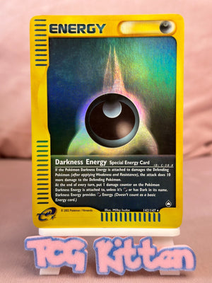 Darkness Energy 142/147 Aquapolis Reverse Holo Rare MP TCGKITTEN