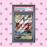 Load image into Gallery viewer, PSA 1 Espeon &amp; Deoxys GX SM240 Promo Tag Team 2020 *POP 27* TCGKITTEN