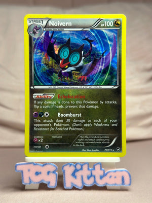 Noivern - 77/111 Holo Rare XY - Furious Fists MP Pokémon TCGKITTEN