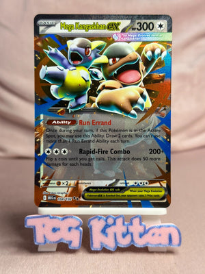 Mega Kangaskhan ex 104/132 Double Rare Mega Evolution TCGKITTEN