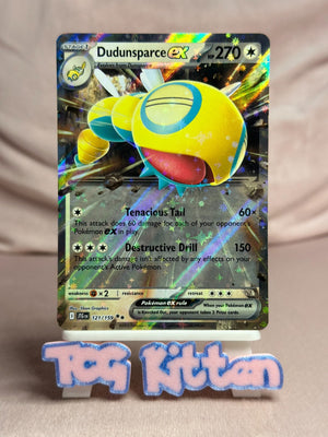 Dudunsparce ex - 121/159 - Double Rare - Journey Together TCGKITTEN