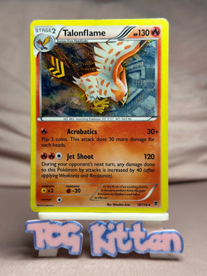 Talonflame - 10/119 XY Phantom Forces 010/119 Holo Rare HP - Pokémon - TCGKITTEN
