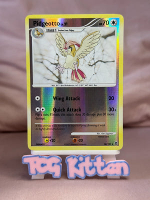 Pidgeotto 58/132 Reverse Holo Uncommon Secret Wonders LP TCGKITTEN
