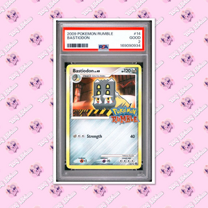 PSA 2 Bastiodon 14 /16 TEAM RUMBLE Promo  Reverse Holo Foil Stamp TCGKITTEN