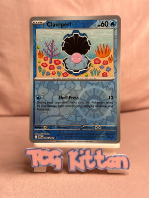 Clamperl 054/182 Reverse Holo Destined Rivals English TCGKITTEN
