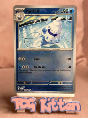 Vanillish - 028/086 - Pokeball Holo - White Flare TCGKITTEN