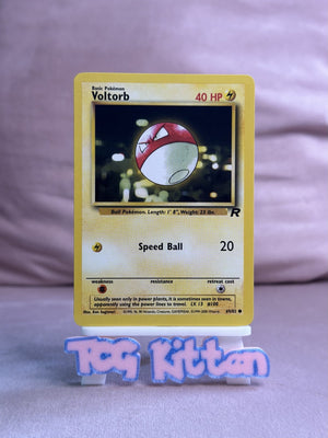 Voltorb - 69/82 - Common - Team Rocket - WOTC - Pokemon LP - TCGKITTEN