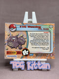 Load image into Gallery viewer, Weezing #110 - Topps Pokémon - TV Animation Ed - Non-Holo - 1st Ed - TCGKITTEN