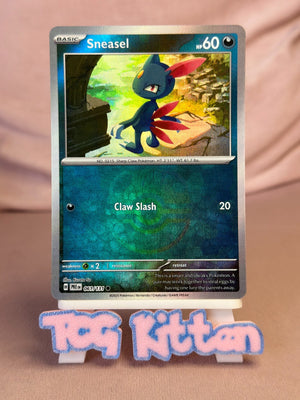 Sneasel 061/131 Prismatic Evolutions Reverse MASTER BALL Holo TCGKITTEN