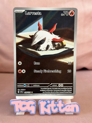 Larvesta 196/191 | Illustration Rare | Surging Sparks | Pokémon - TCGKITTEN