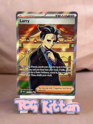 Larry - 235/182 - Full Art Ultra Rare - Paradox Rift - Pokemon LP - TCGKITTEN