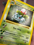 Load image into Gallery viewer, Ivysaur 30/102  1st Edition Shadowless Base Set WOTC LP TCGKITTEN