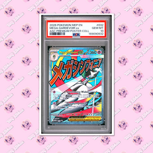 PSA 10 Mega Gardevoir EX MEP032 Ascended Heroes Poster Collection TCGKITTEN