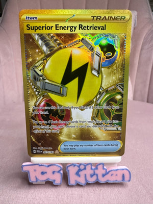 Superior Energy Retrieval | 277/193 Paldea Evolved Gold Secret Rare TCGKITTEN