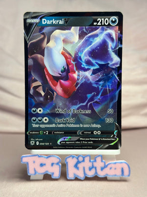 Darkrai V - 098/189 Ultra Rare Holo SWSH10: Astral Radiance NM Pokémon TCGKITTEN