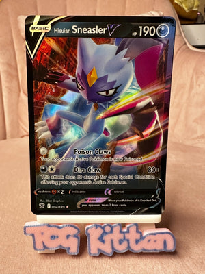 Hisuian Sneasler V - 094/189 - Ultra Rare - Astral Radiance - Pokemon -TCGKITTEN