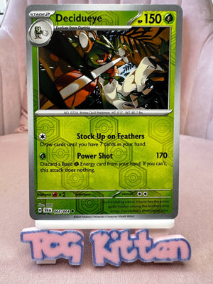 Decidueye 005/064 Reverse Holo Shrouded Fable SFA TCGKITTEN