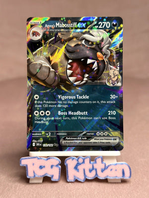 Arven's Mabosstiff ex - 139/182 Rare Holo Destined Rivals NM Pokémon TCGKITTEN