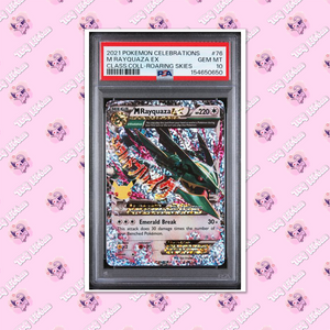 PSA 10 M Rayquaza EX 76/108 Celebrations Classic Collection TCGKITTEN