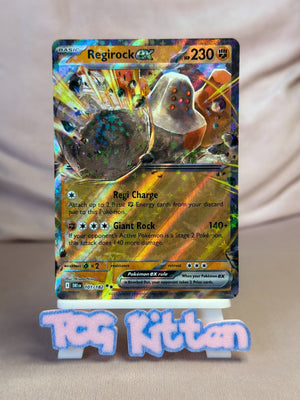 Regirock ex 101/182 Double Rare Destined Rivals TCGKITTEN