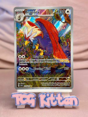 Braviary 214/191 illustration Rare Surging Sparks TCGKITTEN