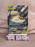 Load image into Gallery viewer, Eevee &amp; Snorlax GX - 171/181 - Ultra Rare - Team Up - LP - Pokemon - TCGKITTEN