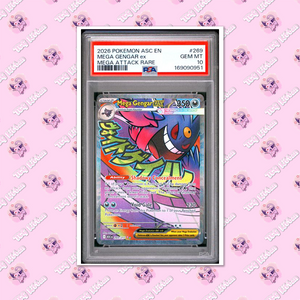 PSA 10 Mega Gengar EX 269 Ascended Heroes Attack Rare TCGKITTEN