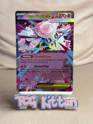 Mega Diancie ex 041/094 - Phantasmal Flames Holo TCGKITTEN