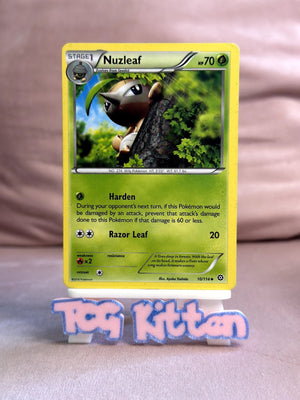 Nuzleaf 10/114 Uncommon XY - Steam Siege MP - TCGKITTEN