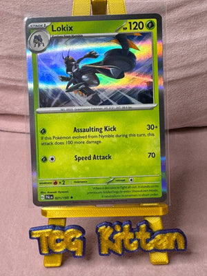 Lokix 021/193 Rare Holo Paldea Evolved EN - TCGKITTEN