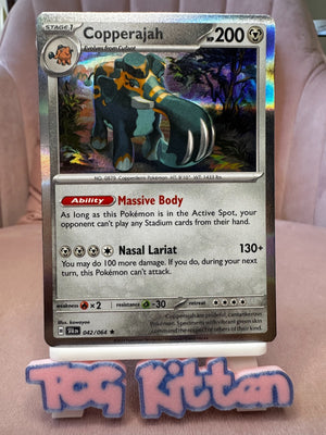 Copperajah 042/064 Holo Rare Shrouded Fable SFA Pokemon Card NM TCGKITTEN