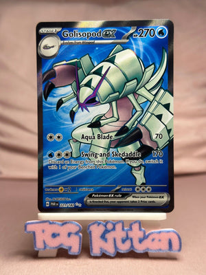 Golisopod ex - - 221/182 Ultra Rare Holo SV04: Paradox Rift NM Pokémon TCGKITTEN