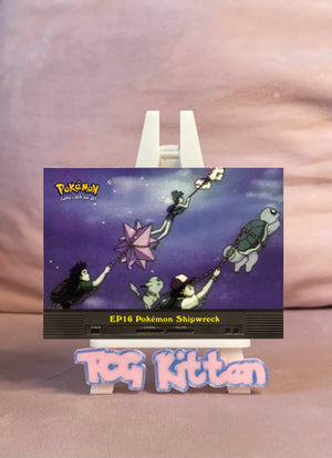 Topps Pokémon - EP16 Pokémon Shipwreck - Blue - Series 2 - Non Holo - TCGKITTEN